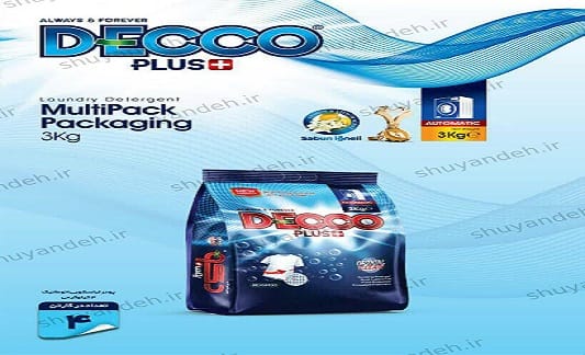 پودر لباسشویی 3 کیلویی دکو