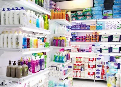 پخش مواد اولیه شوینده