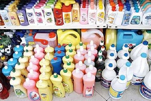 پخش مواد اولیه شوینده